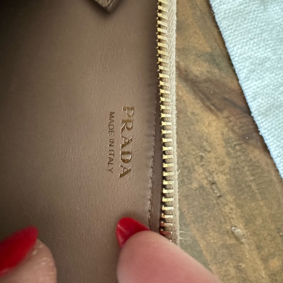 Prada Saffiano Leather Keychain Wallet - Picture 6 of 7